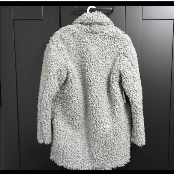 Grey Wilfred Teddy Coat - Small - Picture 4 of 4